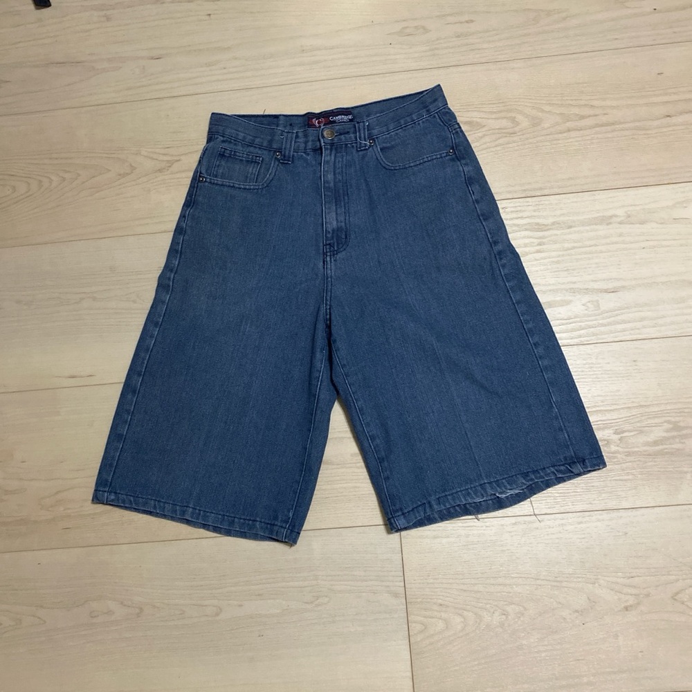 Baggy Blue Jean Jorts